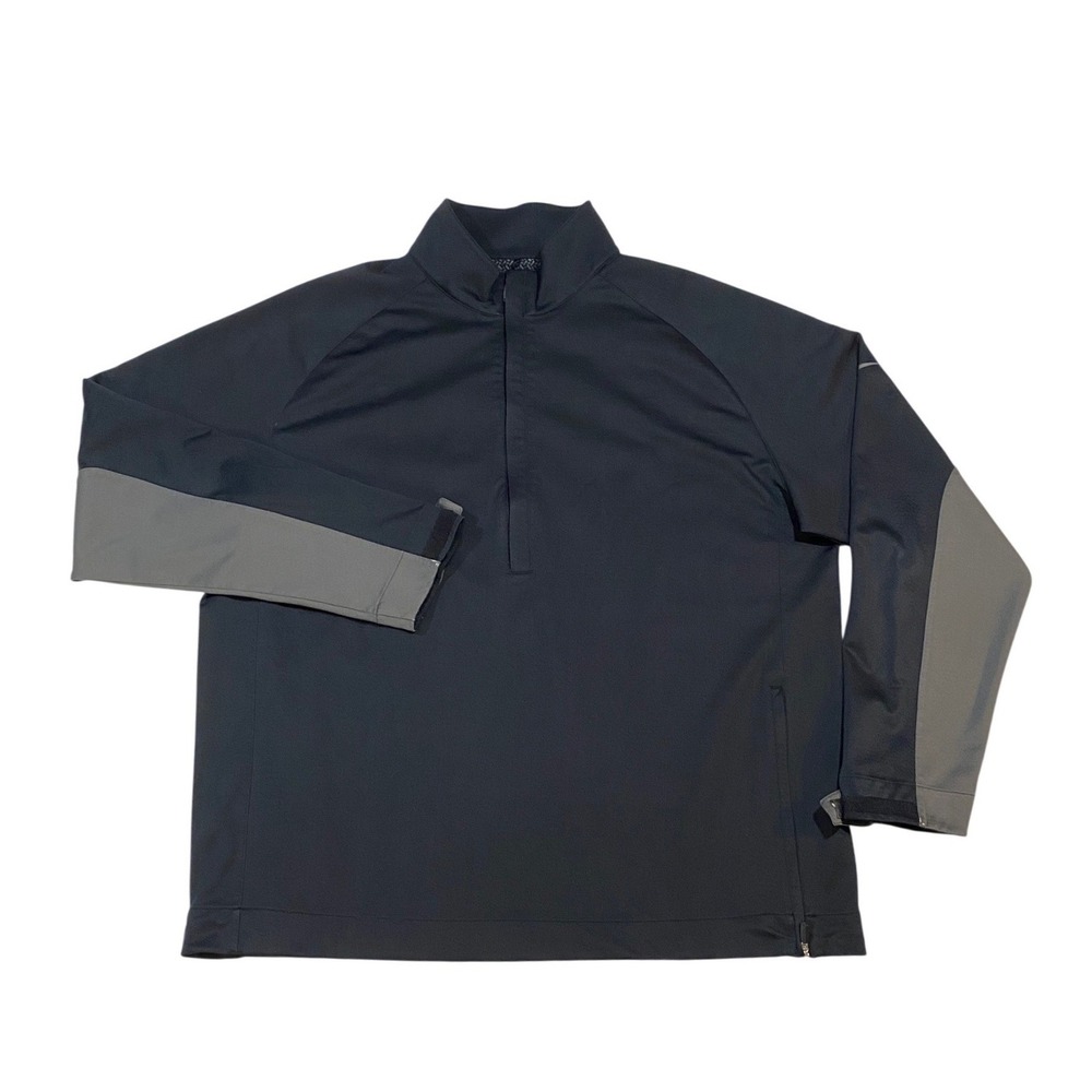 Nike Mens Sphere Pro Golf Windbreaker Jacket Pullover 1/2 Zip 333106-010